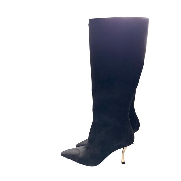 Dior 80mm suede D-Fame Heeled Boot 39/US9 - Picture 2 of 11